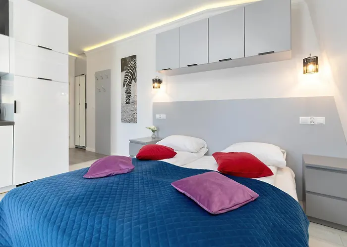 Cosy With Parking & Balcony By Renters Daire Sopot
